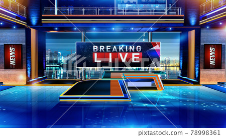 3D rendering background is perfect for any type of news or information presentation. The background features a stylish and clean layout  78998361