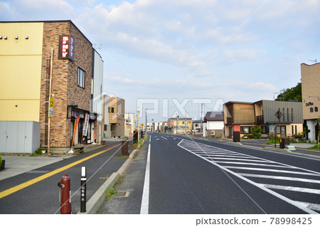 2020年夏季山形縣南陽市街景 78998425