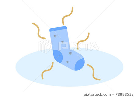 Smelly socks vector illustration Smelly socks vector illustration 78998532