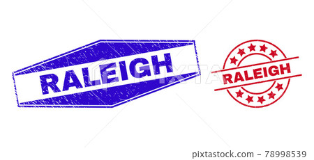 RALEIGH Grunge Seals in Round and Hexagon Shapes RALEIGH Grunge Seals in Round and Hexagon Shapes 78998539