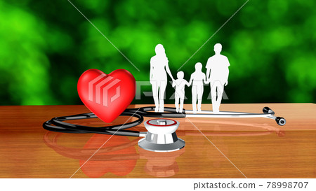 Medical insurance Family health care and insurance concept 78998707