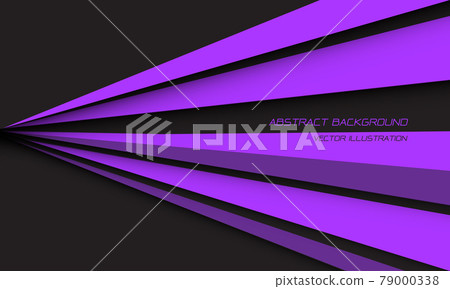 Abstract purple line triangle shape speed shadow on grey design modern futuristic background vector illustration. Abstract purple line triangle shape speed shadow on grey design modern futuristic background vector illustration. 79000338