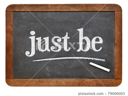 Just be blackboard sign 79006003