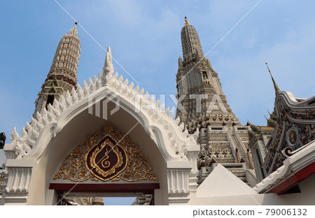 泰國受歡迎的旅遊寺廟/泰國曼谷的風景 79006132