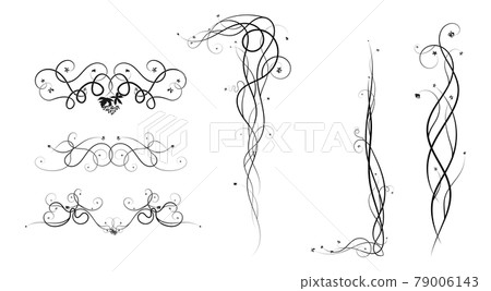 grapes elements for ornament weaving plants sketch grapes elements for ornament weaving plants sketch 79006143