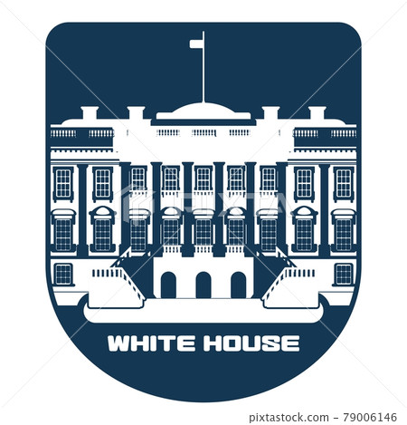 stamp logo white house coat of arms shield shape stamp logo white house coat of arms shield shape 79006146