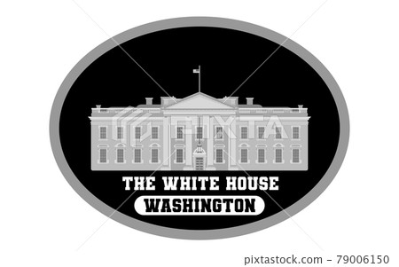 white house united states america president. flat white house united states america president. flat 79006150