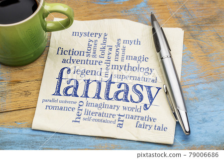 fantasy word cloud fantasy word cloud 79006686