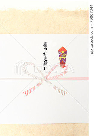 它是日本紙的形象,是在炎熱中表達同情的禮物。我想向我所愛的人表達我的感激之情。 它是日本紙的形象,是在炎熱中表達同情的禮物。我想向我所愛的人表達我的感激之情。 79007344