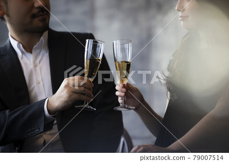 Couple bar counter 79007514