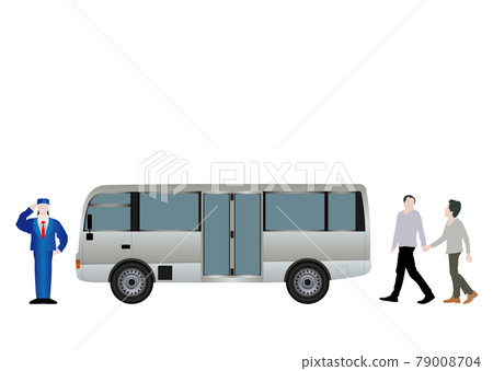穿梭巴士和老夫婦 79008704