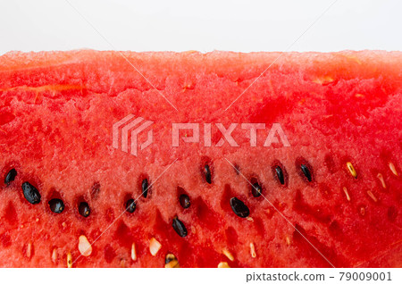 Up of cut watermelon cross section 79009001