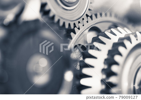 engine gear wheels, industrial background engine gear wheels, industrial background 79009127