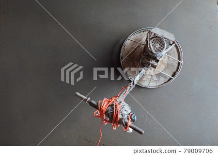 concrete floor final grinding, top view 79009706