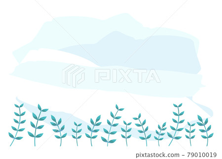 Postcard in mourning: Simple grass background Postcard in mourning: Simple grass background 79010019