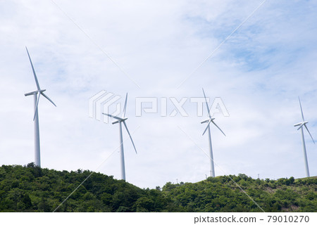 大河原高原的風力發電設備 79010270