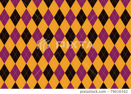 Argyle pattern background material Argyle pattern background material 79016382
