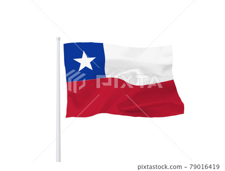 Flag of the Republic of Chile 79016419