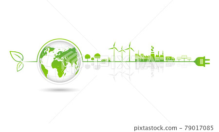 Banner design for sustainable energy development, World Environmental and Ecology friendly concept Banner design for sustainable energy development, World Environmental and Ecology friendly concept 79017085