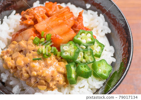 Natto kimchi bowl 79017134