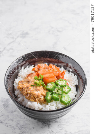 Natto kimchi bowl Natto kimchi bowl 79017137