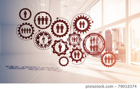 Networking and wireless connection as concept for effective mode Networking and wireless connection as concept for effective mode 79018374