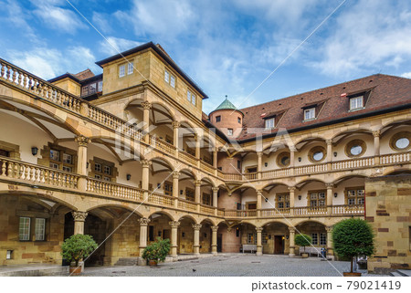 Courtyard of the Old Castle, Stuttgart, Germany Courtyard of the Old Castle, Stuttgart, Germany 79021419