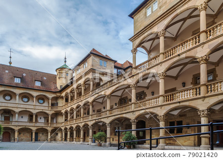 Courtyard of the Old Castle, Stuttgart, Germany Courtyard of the Old Castle, Stuttgart, Germany 79021420