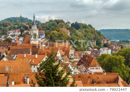view of Tubingen, Germany view of Tubingen, Germany 79021447