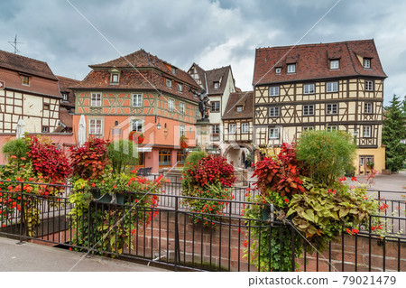 Square in Colmar, France Square in Colmar, France 79021479