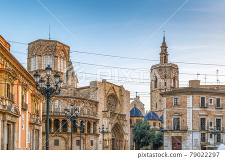 Virgen square, Valencia, Spain 79022297