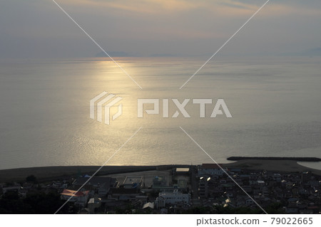 Scenery seen from Nagahama Kuroda, Ehime Prefecture 79022665