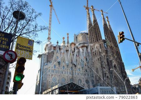 Sagrada Familia in Barcelona, Spain Sagrada Familia in Barcelona, Spain 79022863