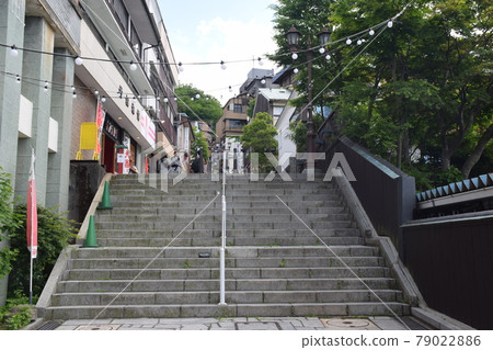 [Gunma Prefecture] Ikaho Onsen Ishidangai 79022886