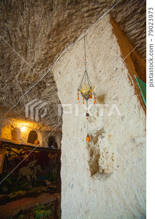 Turkey World Heritage Goreme National Park Life in a cave is very warm 79023973