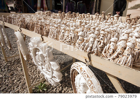 Miniature Cappadocia lined up in the souvenir shop in Cappadocia 79023979