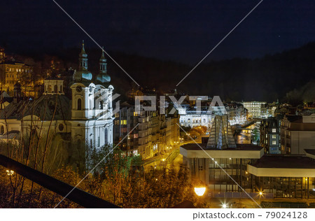 View of Karlovy Vary, Czech republic View of Karlovy Vary, Czech republic 79024128