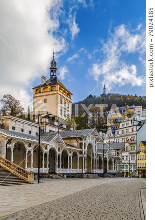 Castle Tower, Karlovy Vary, Czech republic Castle Tower, Karlovy Vary, Czech republic 79024185
