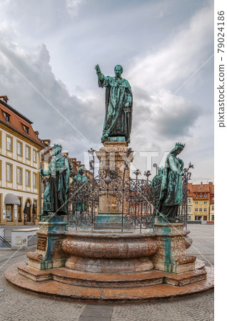 Maximilian fountain, Bamberg, Germany 79024186
