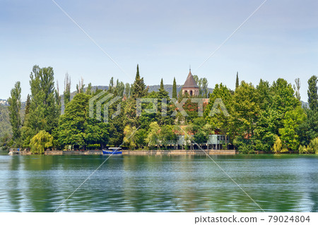 Visovac Island in Krka park, Croatia Visovac Island in Krka park, Croatia 79024804