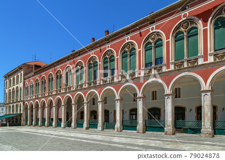 Colonnade on Republic Square, Split, Croatia Colonnade on Republic Square, Split, Croatia 79024878