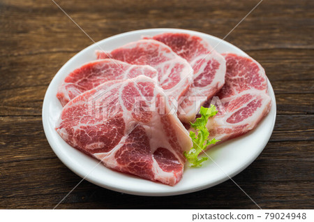 Boston butt for grilled meat 79024948