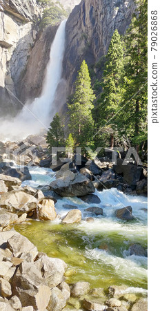 Waterfall landscape Waterfall landscape 79026868