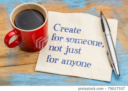 Create for someone Create for someone 79027507
