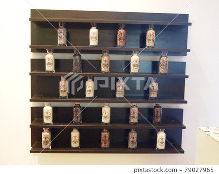 SERDANG, MALAYSIA -DECEMBER 03, 2016: Various type of rice display in the bottles at Serdang, Selangor.  79027965