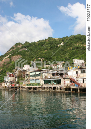 Sam Ka Tsuen typhoon shelter harbor, Yau Tong, HK 19 Sept 2005 79028777