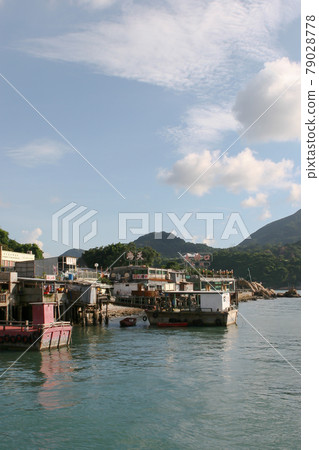 Sam Ka Tsuen typhoon shelter harbor, Yau Tong, HK 19 Sept 2005 79028778