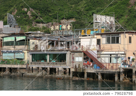 Sam Ka Tsuen typhoon shelter harbor, Yau Tong, HK 19 Sept 2005 Sam Ka Tsuen typhoon shelter harbor, Yau Tong, HK 19 Sept 2005 79028798