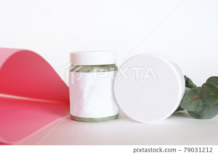 Eco friendly Bottle and tube with natural skincare cosmetics, creams or oils on light background. Plant-based beauty products Eco friendly Bottle and tube with natural skincare cosmetics, creams or oils on light background. Plant-based beauty products 79031212