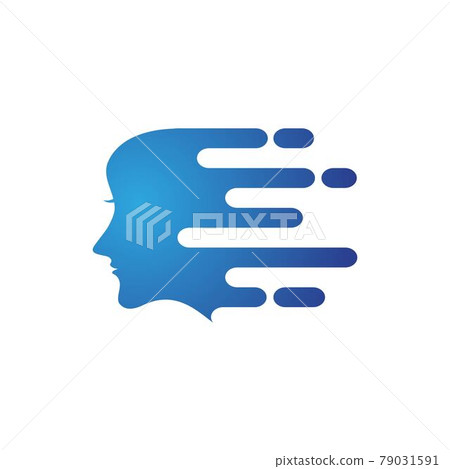 Woman technology Vector icon design 79031591